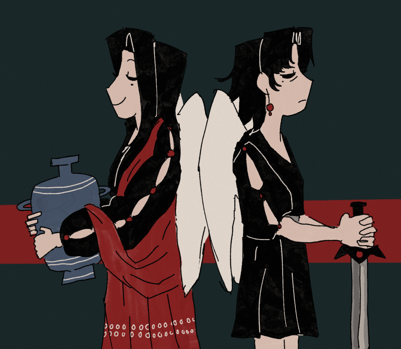 Day 1 and 2: Hypnos and Thanatos